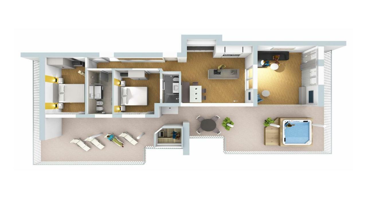 Penthouse Skygarden Apartment Schenna Exterior photo